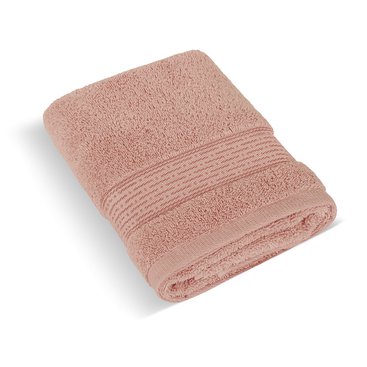 Domácnost - Froté ručník 50x100cm proužek 450g burgundy