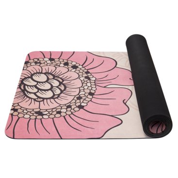 Kempování - YATE Yoga Mat přírodní guma - vzor F  4 mm