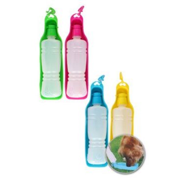 Mazlíčci - Miska/lahev 2 v 1 na vodu pro psy 450ml