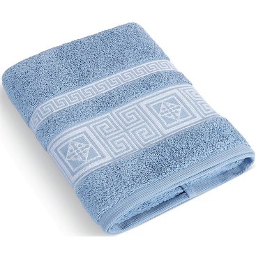 Domácnost - Froté ručník 50x100 cm Řecká kolekce - sv.modrá