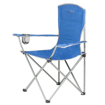 Kempování - HIGHLANDER MORAY skládací židle s opěrkami - modrá