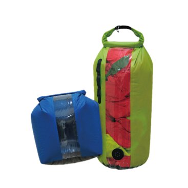 Kempování - YATE Dry Bag s oknem a ventilem Nepromokavý vak XL 20 l černý