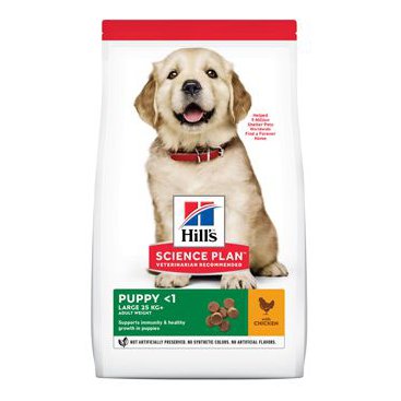 Mazlíčci - Hill´s Can.Dry SP Puppy LargeBreed Chicken ValPack16kg