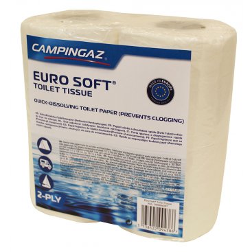 Kempování - Toaletní papír Euro Soft - 4 role