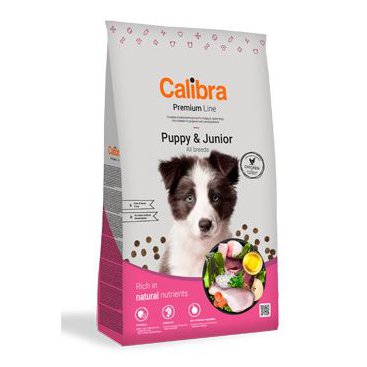 Mazlíčci - Calibra Dog Premium Line Puppy&Junior 12 kg NEW