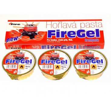 Grilování - Hořlavá pasta 3x80g