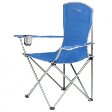 IMPORT YATE - HIGHLANDER MORAY skládací židle s opěrkami - modrá