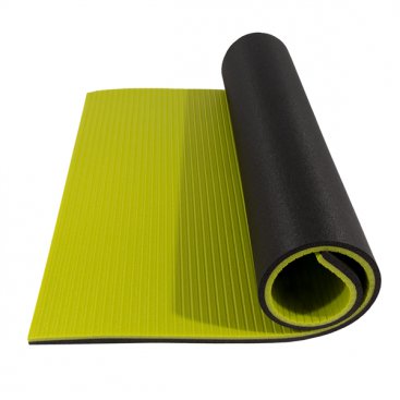 Ostatní - Karimatka FITNESS SUPER ELASTIC,  85 x 61 x 1,4 cm, sv.zelená/šedá ks