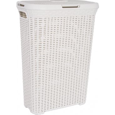 Domácnost - Koš na prádlo STYLE RATTAN 40 l - krémový (00709-885)