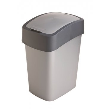Domácnost - Odpadkový koš FLIPBIN 10l - šedý (02170-686)