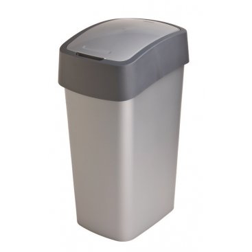 Domácnost - Odpadkový koš FLIPBIN 50l - šedý (02172-686)