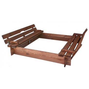 Zahrada - PÍSKOVIŠTĚ s lavičkami