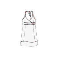 Loap Vesna CLL1356 Dámské bavlněné šaty Bílá