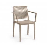 Křeslo BARS ARMCHAIR - taupe