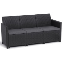 MARIE 3 SEATERS SOFA  - grafit