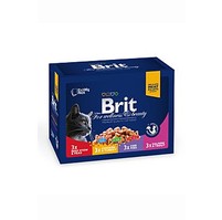 Brit Premium Cat kapsa Family Plate 1200g (12x100g)