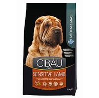 CIBAU Dog Adult Sensitive Lamb&Rice 12kg