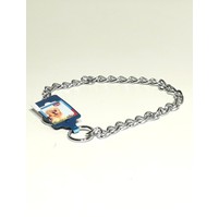 Obojek kovový stahovák 1-řadý 60cm/3,5mm Tommi