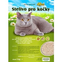 Podestýlka dřevěná měkká smrk. pro kočky LIMARA  5kg