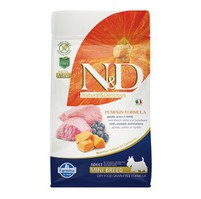 N&D GF Pumpkin DOG Adult Mini Lamb & Blueberry 800g