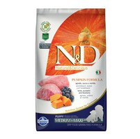 N&D GF Pumpkin DOG Puppy M/L Lamb & Blueberry 2,5kg