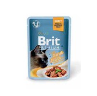 Brit Premium Cat D Fillets in Gravy With Tuna 85g