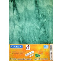 Froté prostěradlo  batika 180x200 cm (128-tm.zelená bat.)