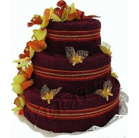 Textilní dort třípatrový