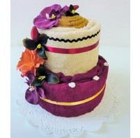 Textilní dort 2- RR dvoupatrový