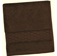Froté ručník Lucie 450g 50x100 cm (tm.hnědá) ID 11442