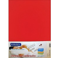 Jersey prostěradlo 180x200/20 cm (č.18-červená)