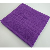 Froté ručník  jednobarevný 400g 50x100 cm (fialová)