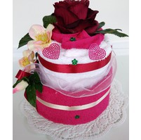Textilní dort dvoupatrový 1X