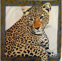 Bavlněný povlak na polštářek 40x40cm gepard