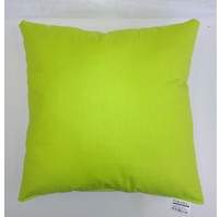 Polštářek žlutozelený 50x50cm bavlněný
