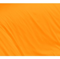 Oranžové saténové prostěradlo 140x230 plachta bez gumy 