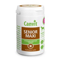 Canvit Senior MAXI ochucené pro psy 230g