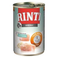 Rinti Dog Sensible konzerva kuře+rýže 400g