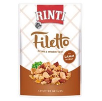 Rinti Dog Filetto kapsa kuře+jehně v želé 100g