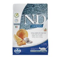 N&D OCEAN CAT GF Adult Herring, Pumpkin & Orange 300g