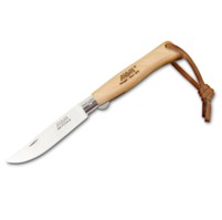 MAM Douro 2083 Zavírací nůž s koženým poutkem - buk