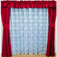 Záclona kusová - Olga 120x300 cm (bílá)