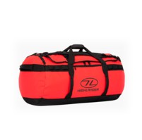 HIGHLANDER Storm Kitbag 90 l Taška červená