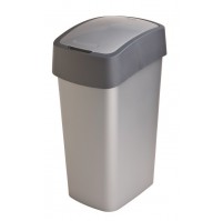 Odpadkový koš FLIPBIN 50l - šedý (02172-686)