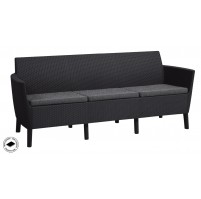 SALEMO 3 seater sofa - grafit