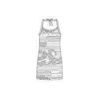 Loap Shelia CCL1322 Dámské bavlněné šaty Bílá